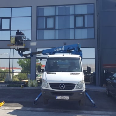 Zastitne Fachade Installation front